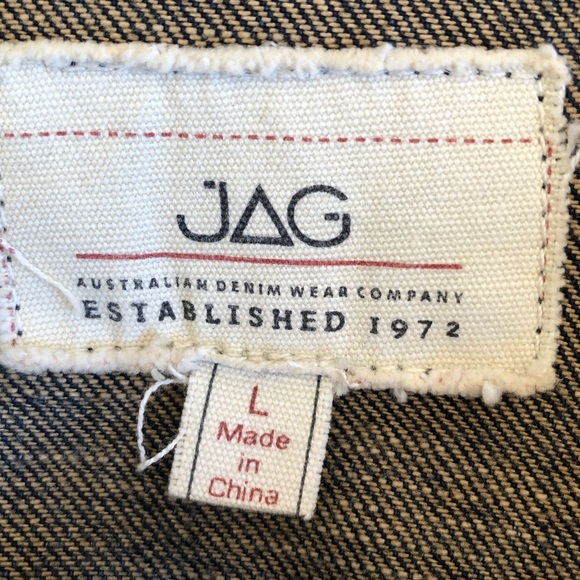 Vintage Jag Mens denim Jacket Size L - Picture 7 of 9